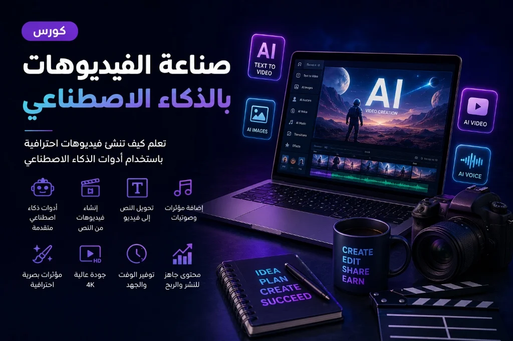 كورس احترافي ضمن باقة رقمي 4
