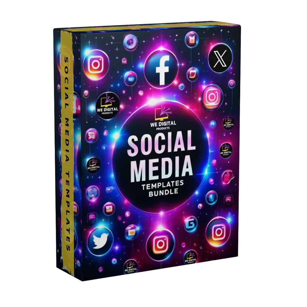 Social media templates cover