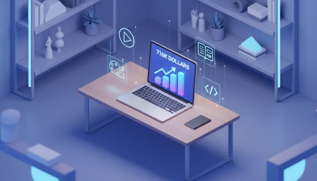 أفضل 5 منتجات رقمية مربحة في 2025: دليل شامل لتحقيق أرباح خيالية